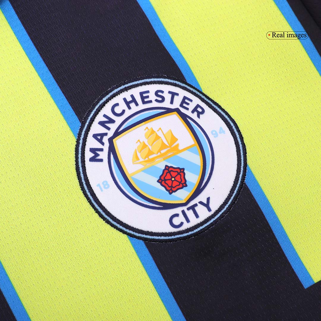 DE BRUYNE #17 Manchester City Away Soccer Jersey 2024/25 Top Soccer Jerseys Store