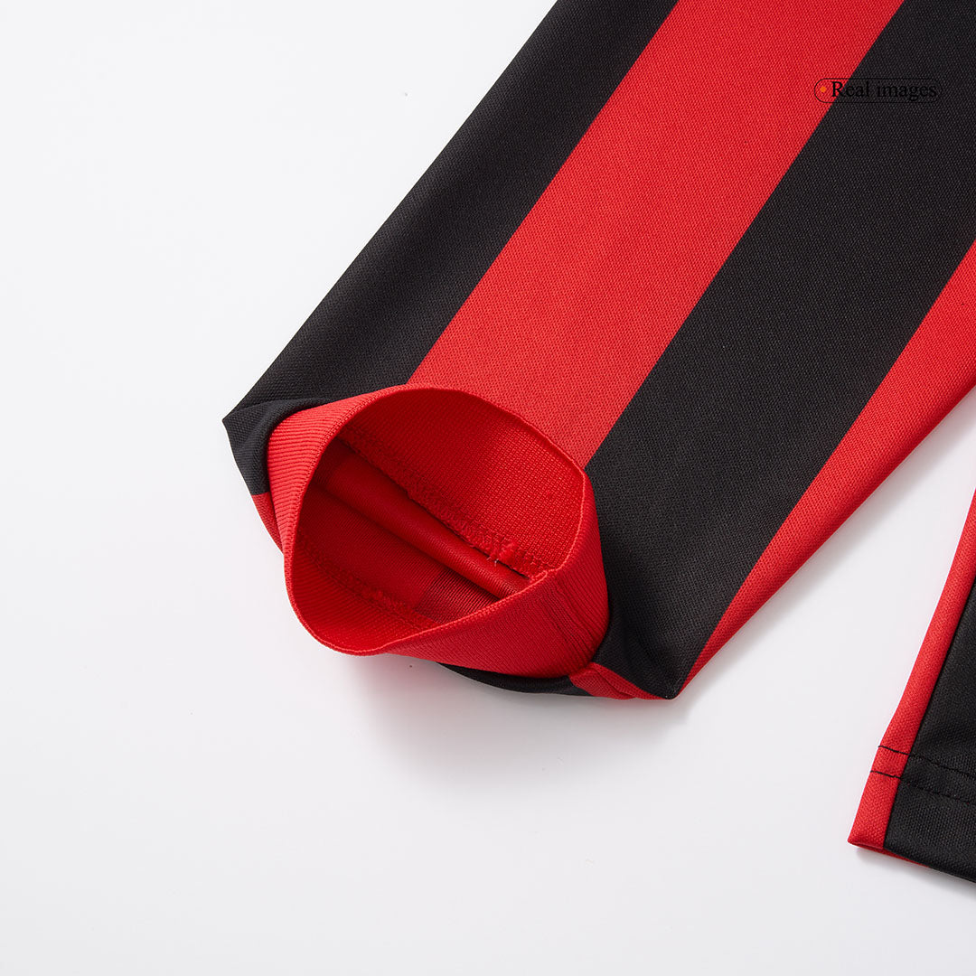 AC Milan Long Sleeve Soccer Jersey 2024/25 - 125th Anniversary Top Soccer Jerseys Store