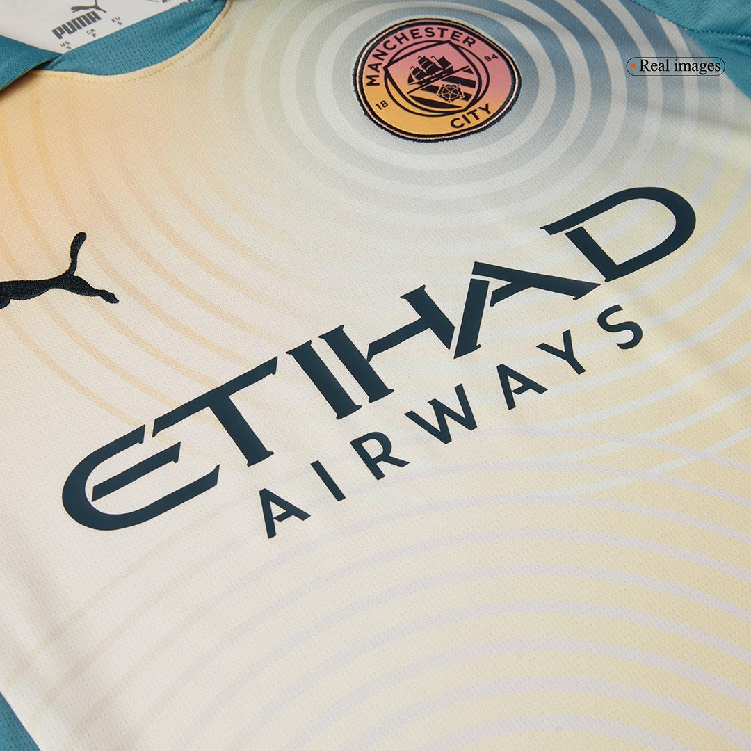 HAALAND #9 Manchester City Fourth Away Soccer Jersey 2024/25 - Definitely City Top Soccer Jerseys Store