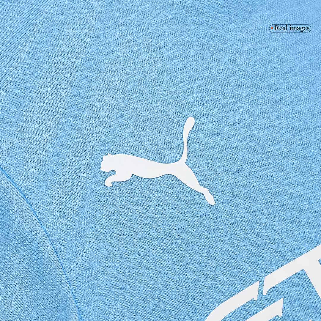 Player Version DE BRUYNE #17 Manchester City Home Soccer Jersey 2024/25 - UCL Top Soccer Jerseys Store