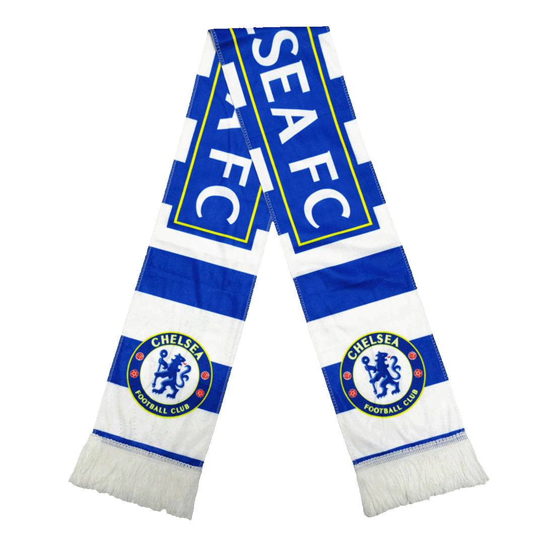 Chelsea Scarf Blue&White Top Soccer Jerseys Store