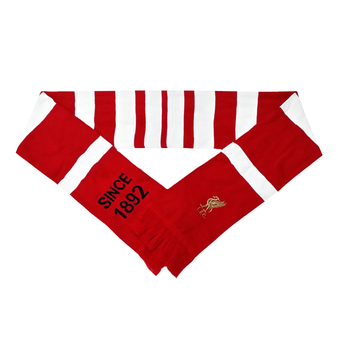 Liverpool Soccer knitting Scarf Red&White Top Soccer Jerseys Store