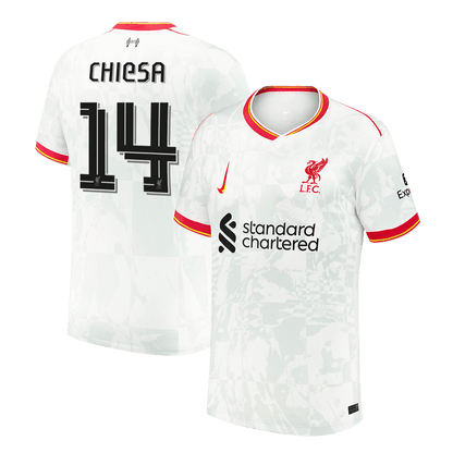 CHIESA #14 Liverpool Third Away  Soccer Jersey 2024/25 - UCL Top Soccer Jerseys Store