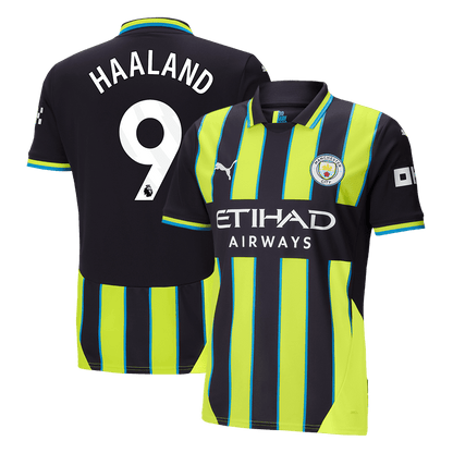 HAALAND #9 Manchester City Away  Soccer Jersey 2024/25 Top Soccer Jerseys Store