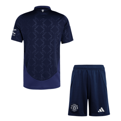 Manchester United Away  Soccer Jersey Kit(Jersey+Shorts) 2024/25 Top Soccer Jerseys Store