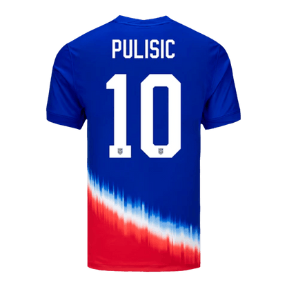 [Super Quality] Men's USA PULISIC #10 Away Soccer Jersey Copa América 2024 Go Game Wear