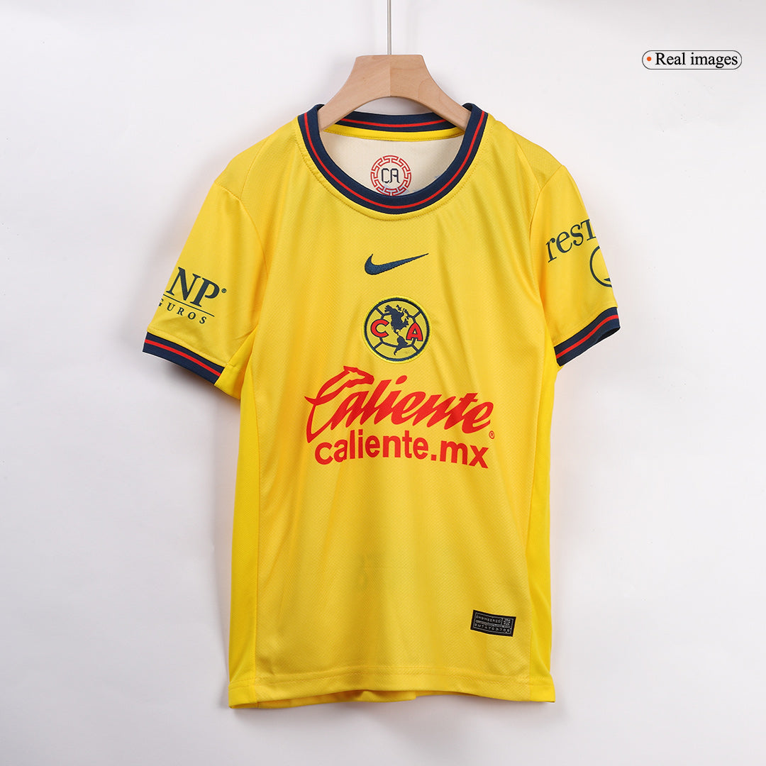 Kid's Club America Home  Soccer Jersey Kit(Jersey+Shorts) 2024/25 Top Soccer Jerseys Store