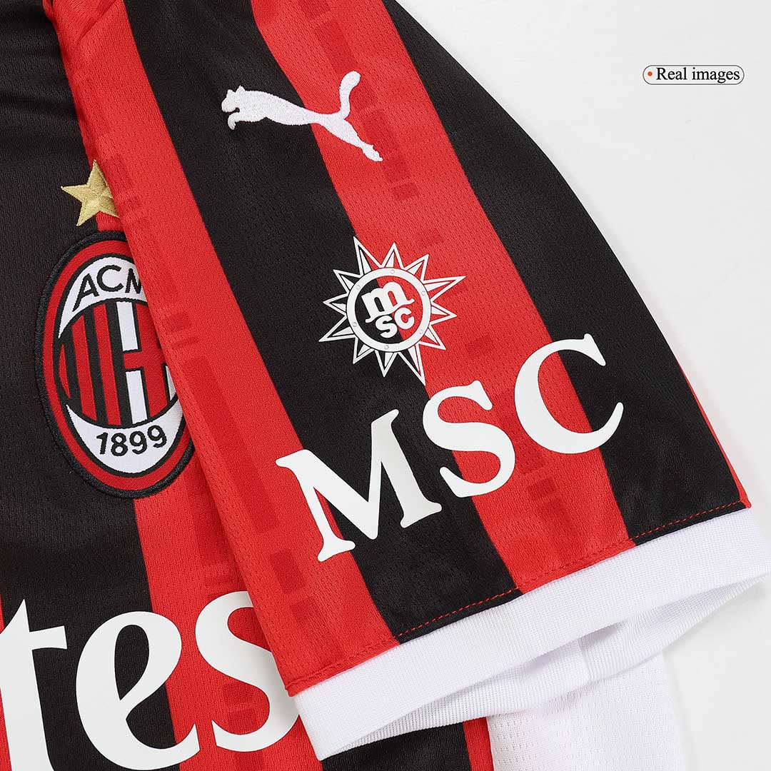 AC Milan Home  Soccer Jersey 2024/25 Top Soccer Jerseys Store