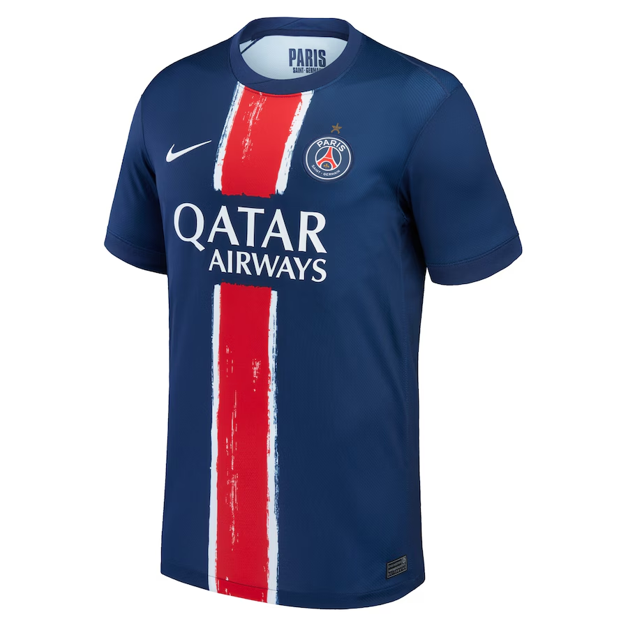 Player Verison PSG Home Soccer Jersey 2024/25 Special Edition-Champions of Europe 2025 Go Game Wear