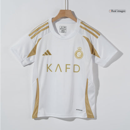 Kid's Al Nassr Third Away  Soccer Jersey Kit(Jersey+Shorts) 2024/25 Top Soccer Jerseys Store
