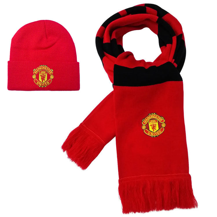 Cozy Knit Beanie and Scarf Combo topsoccerjerseys.com