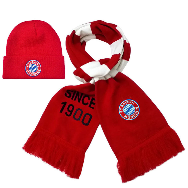 Cozy Knit Beanie and Scarf Combo topsoccerjerseys.com