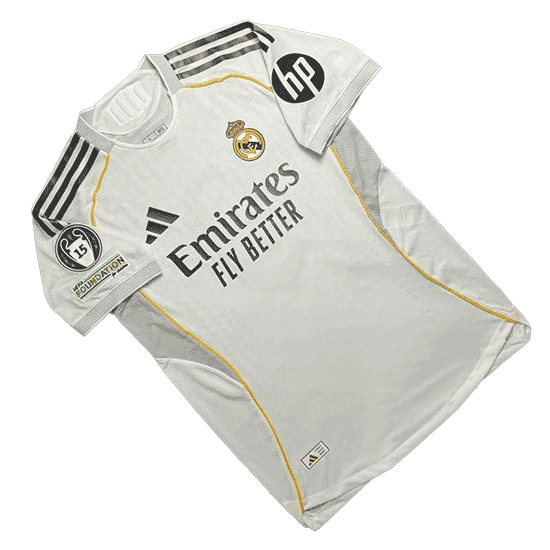Real Madrid 2025/26 Home Soccer Jersey-Pre-Order Now (Ships After Official Release)