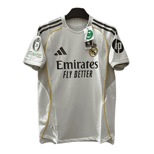 Player Version Real Madrid 2025/26 Home Soccer Jersey-Pre-Order Now (Ships After Official Release)