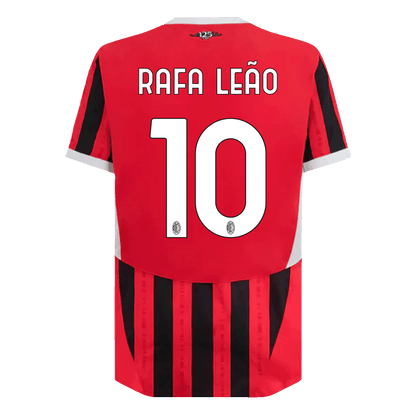 Player Version RAFA LE?O #10 AC Milan Home  Soccer Jersey 2024/25 Top Soccer Jerseys Store