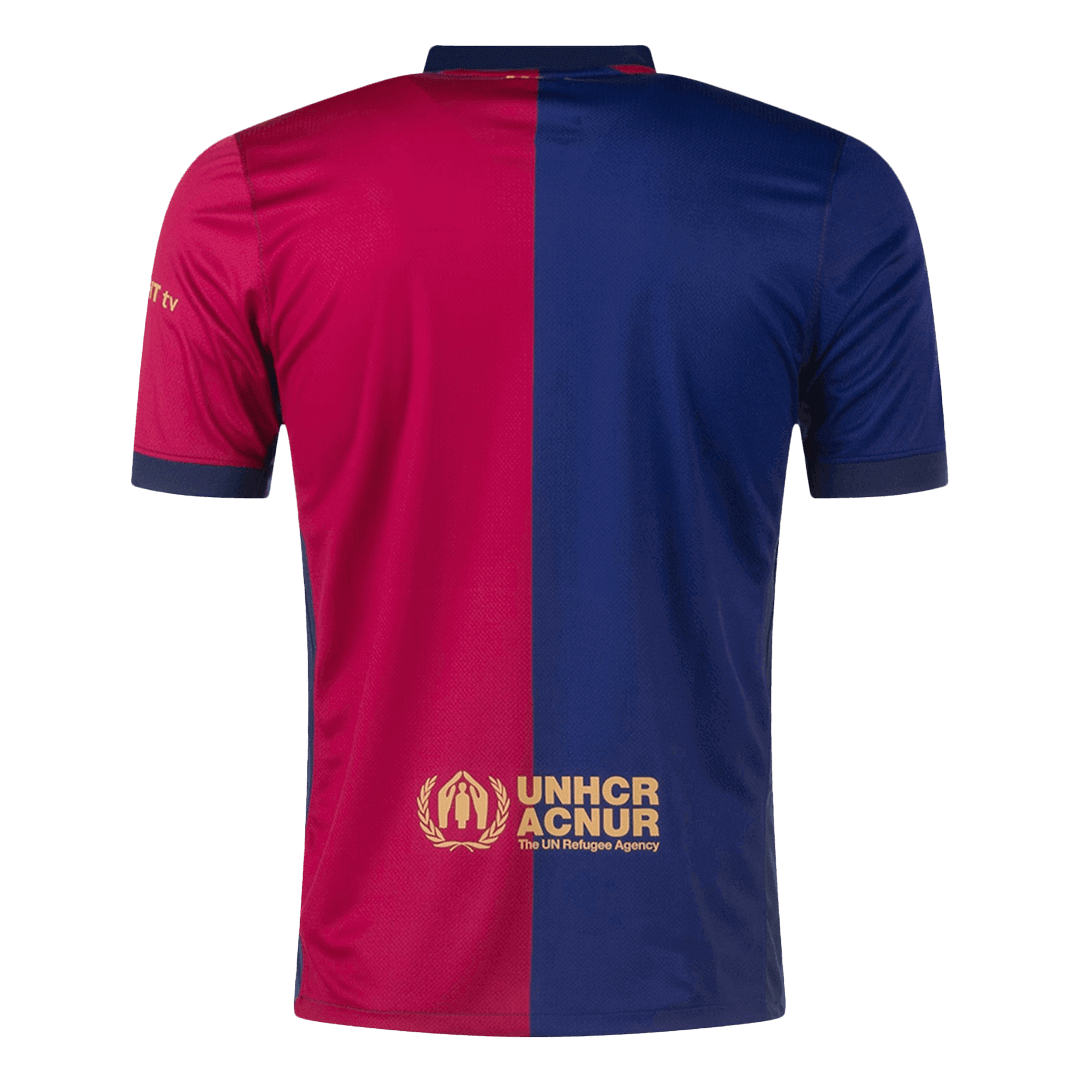 Barcelona Home  Soccer Jersey 2024/25 - 125th Anniversary(Spotify Logo Without Text) Top Soccer Jerseys Store