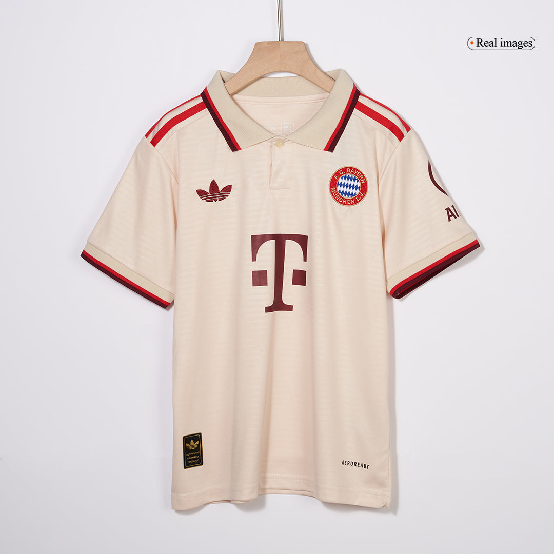 Kid's Bayern Munich Third Away  Soccer Jersey Kit(Jersey+Shorts) 2024/25 - UCL Top Soccer Jerseys Store