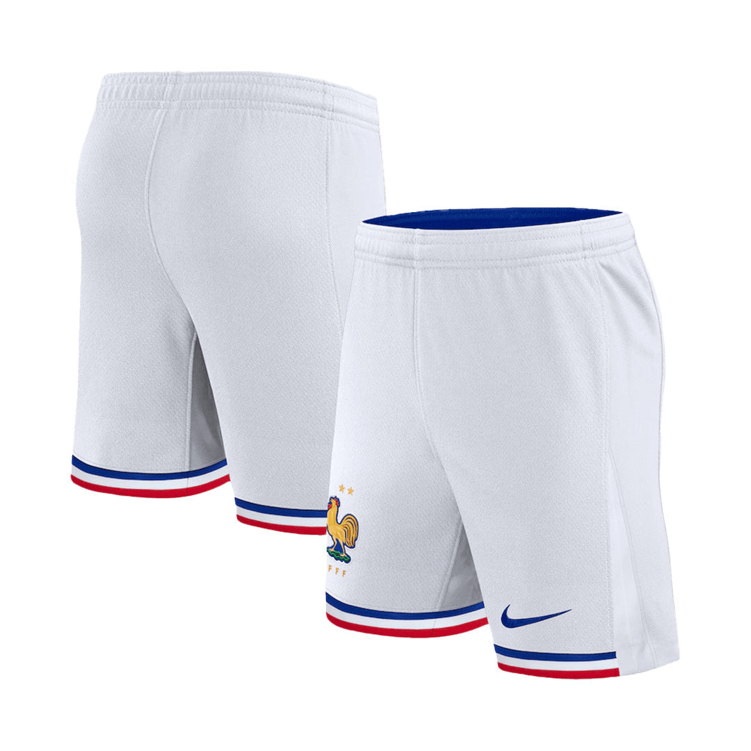 France Home Soccer Shorts Euro 2024 Go Game Wear