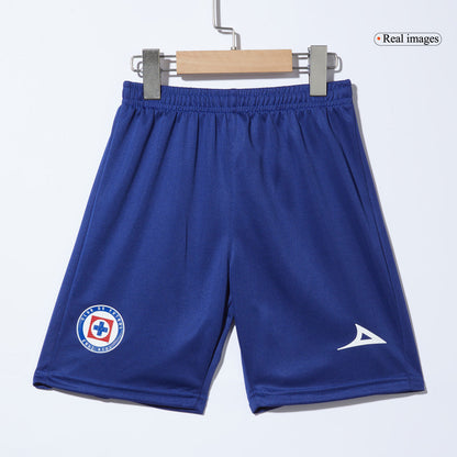 Kid's Cruz Azul Third Away  Soccer Jersey Kit(Jersey+Shorts) 2024/25 Top Soccer Jerseys Store