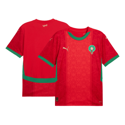 Morocco Home  Soccer Jersey 2024/25 Top Soccer Jerseys Store