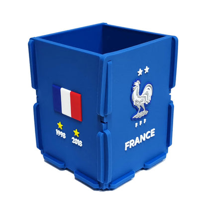 Soccer Fan Pen Holder Desk Organizer - Sports Memorabilia topsoccerjerseys.com