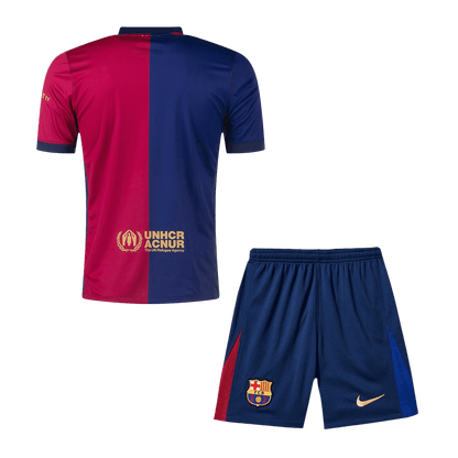 Barcelona Home  Soccer Jersey Kit(Jersey+Shorts) 2024/25 Top Soccer Jerseys Store