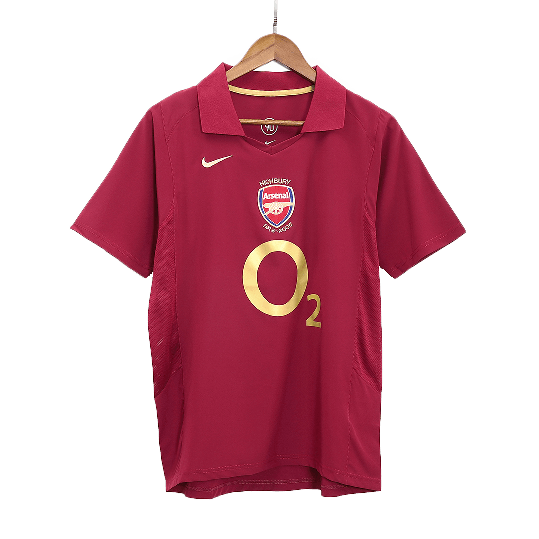 Retro HENRY #14 2005/06 Arsenal Home  Soccer Jersey Top Soccer Jerseys Store