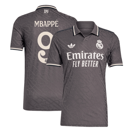 Player Version MBAPP? #9 Real Madrid Third Away  Soccer Jersey 2024/25 Top Soccer Jerseys Store