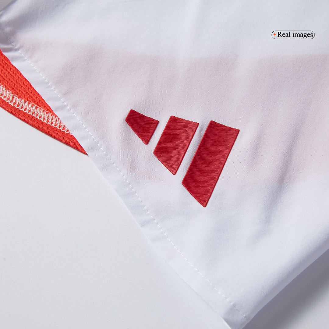 Player Version Manchester United Home Soccer Shorts 2024/25 Top Soccer Jerseys Store