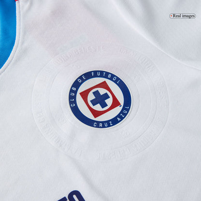 Kid's Cruz Azul Away  Soccer Jersey Kit(Jersey+Shorts) 2024/25 Top Soccer Jerseys Store