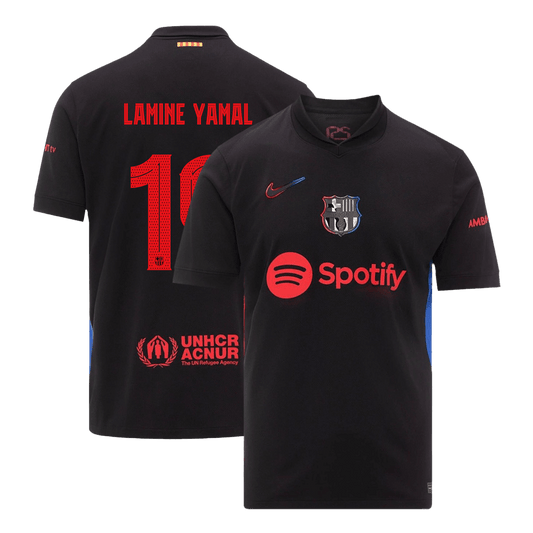 LAMINE YAMAL #19 Barcelona Away  Soccer Jersey 2024/25 Top Soccer Jerseys Store