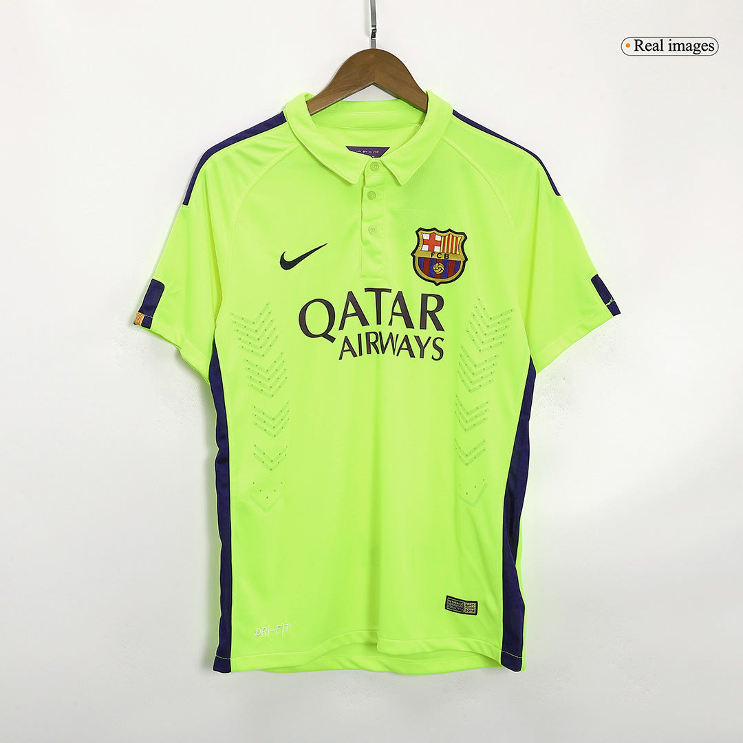 Retro Suárez #9 2014/15 Barcelona Third Away  Soccer Jersey Top Soccer Jerseys Store