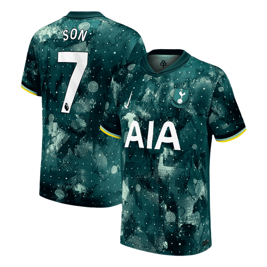 SON #7 Tottenham Hotspur Third Away  Soccer Jersey 2024/25 Top Soccer Jerseys Store