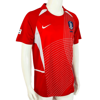 Retro 2002 South Korea Home Soccer Jersey topsoccerjerseys.com