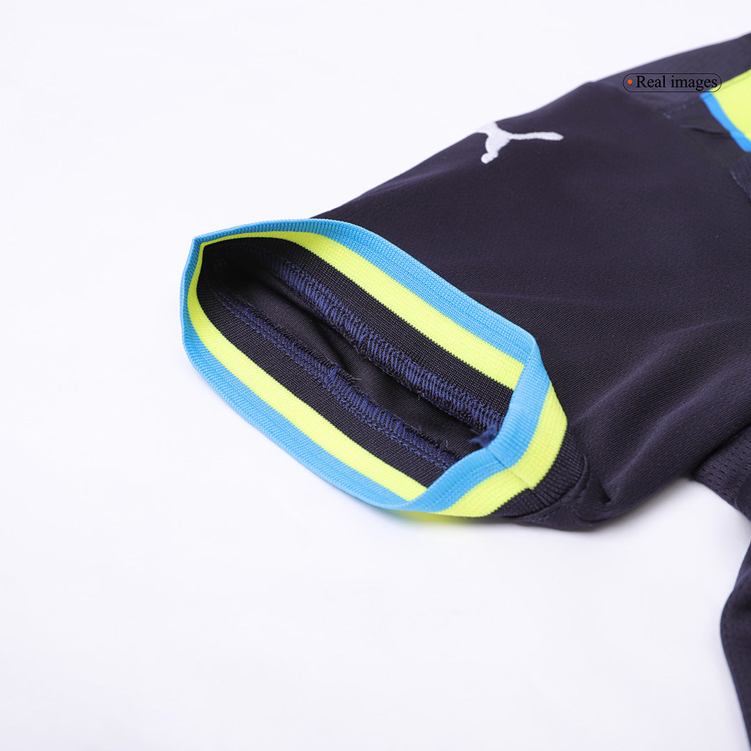 Manchester City Away  Soccer Jersey Kit(Jersey+Shorts) 2024/25 Top Soccer Jerseys Store