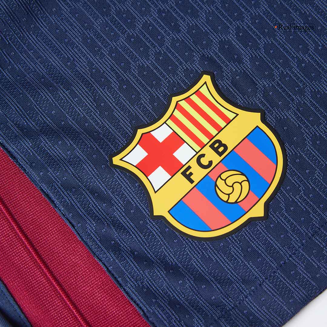 Player Version Barcelona Home Soccer Shorts 2024/25 Top Soccer Jerseys Store
