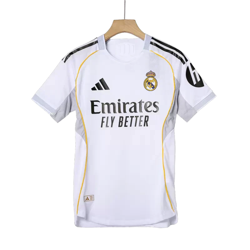 Player Version Real Madrid Home Soccer Jersey 2025/26 Top Soccer Jerseys Store