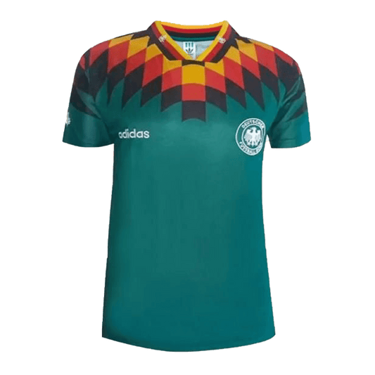 Koszulka wyjazdowa piłkarska Retro 1994 Niemcy Top Soccer World Shop