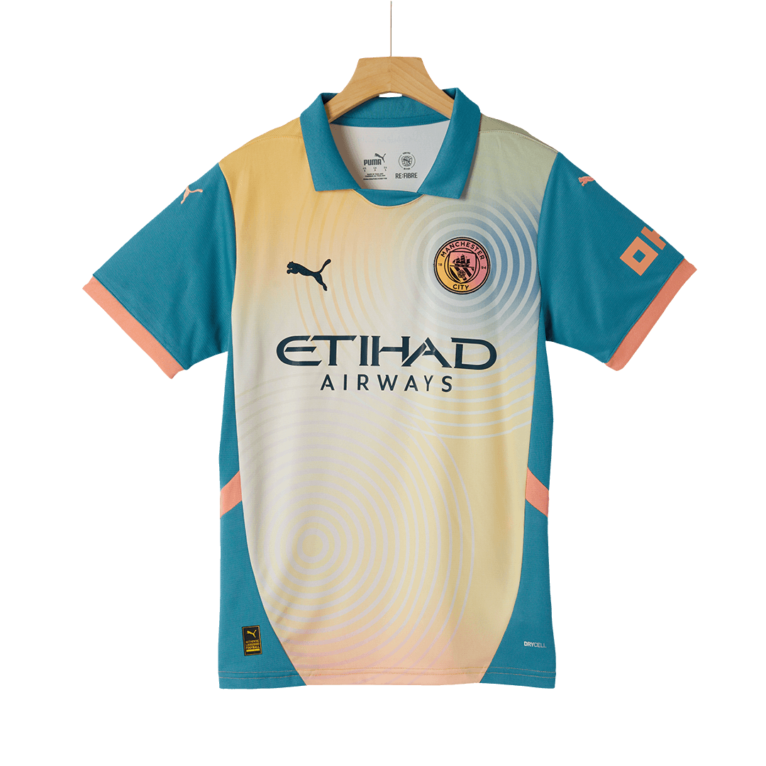 Manchester City Fourth Away  Soccer Jersey 2024/25 - Definitely City Top Soccer Jerseys Store