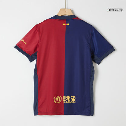 Barcelona Home  Soccer Jersey 2024/25-Spotify Logo Without Text Top Soccer Jerseys Store