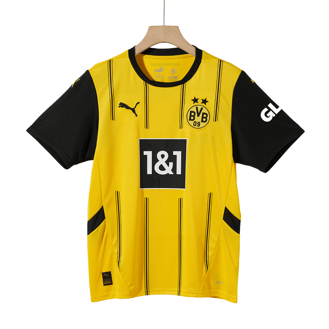 Borussia Dortmund Home  Soccer Jersey Kit(Jersey+Shorts) 2024/25 Top Soccer Jerseys Store