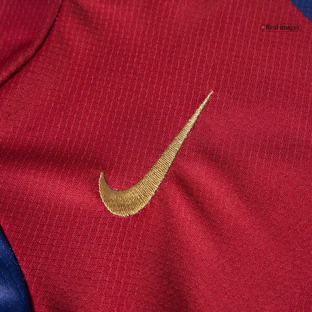 Kid's Barcelona Home  Soccer Jersey Kit(Jersey+Shorts) 2024/25 - COLDPLAY Top Soccer Jerseys Store