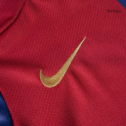 Kid's Barcelona Home  Soccer Jersey Kit(Jersey+Shorts) 2024/25 - COLDPLAY Top Soccer Jerseys Store