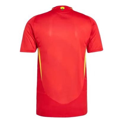 Player Version Spain Home Soccer Jersey Euro 2024 Go Game Wear
