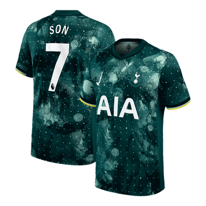 Player Version SON #7 Tottenham Hotspur Third Away  Soccer Jersey 2024/25 Top Soccer Jerseys Store