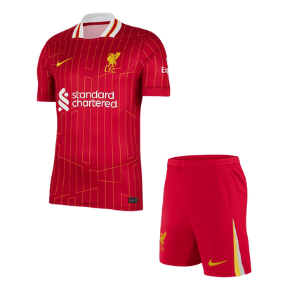 Liverpool Home  Soccer Jersey Kit(Jersey+Shorts) 2024/25 Top Soccer Jerseys Store