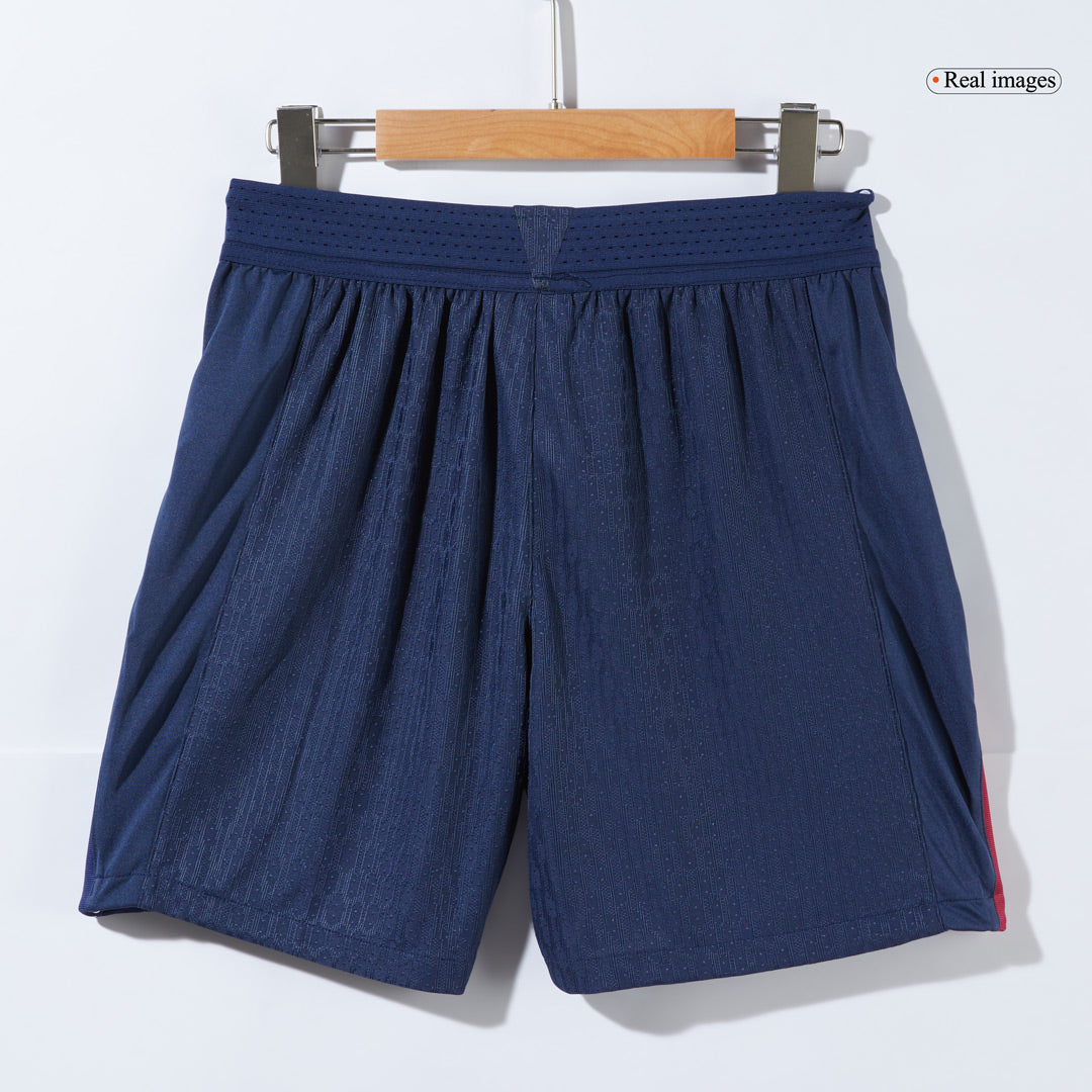 Player Version Barcelona Home Soccer Shorts 2024/25 Top Soccer Jerseys Store