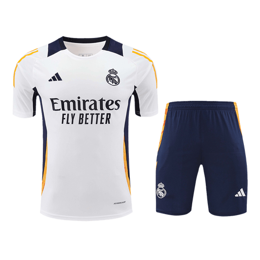 Real Madrid Pre-Match  Soccer Jersey Kit(Jersey+Shorts) 2024/25 Top Soccer Jerseys Store