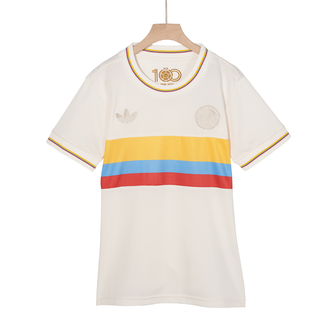 Women's Colombia  Soccer Jersey 2024 - 100th Anniversary Top Soccer Jerseys Store