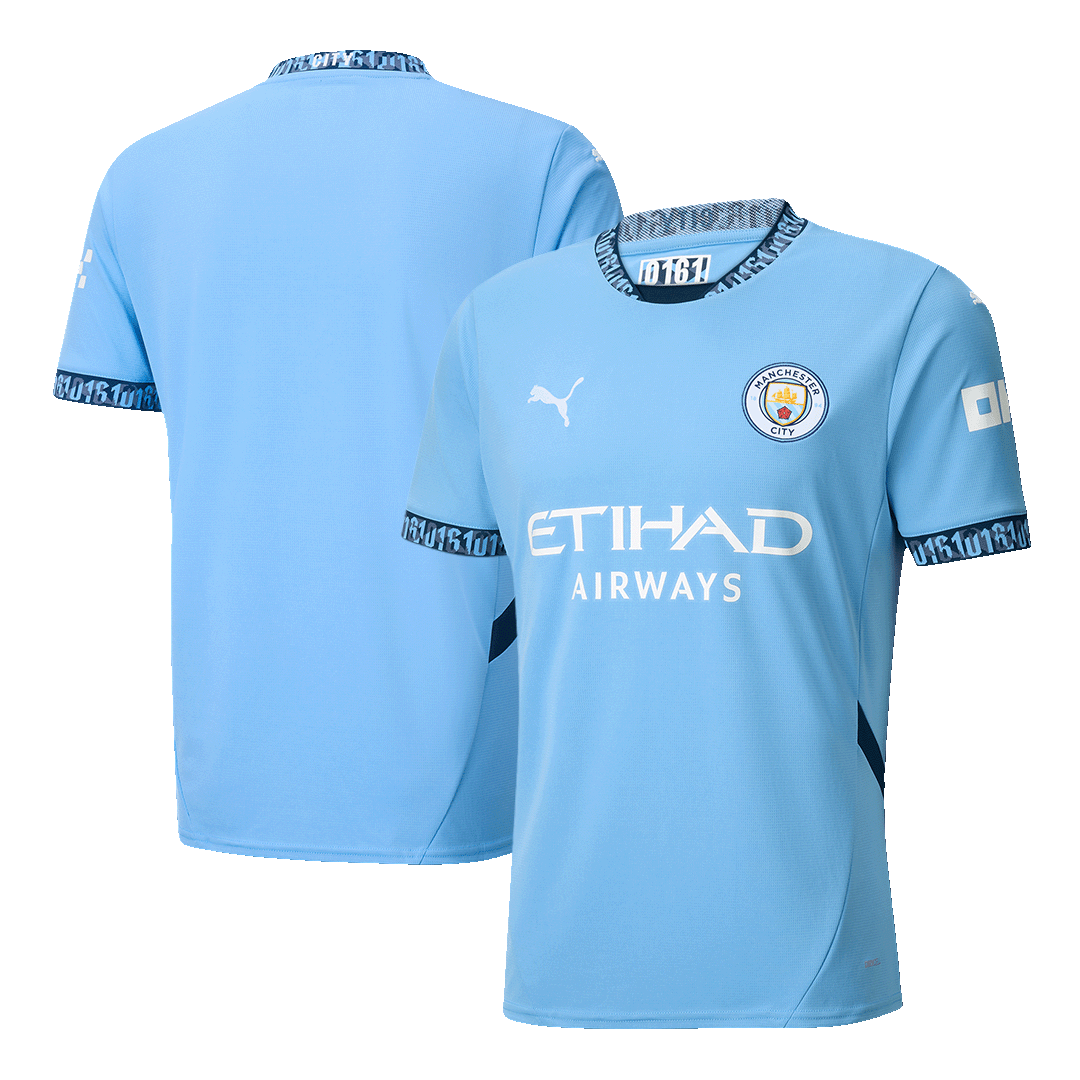 Manchester City Home  Soccer Jersey 2024/25 Top Soccer Jerseys Store